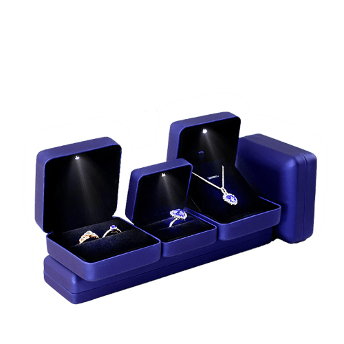 A dazzling blue jewelry box for different occasions in dubai