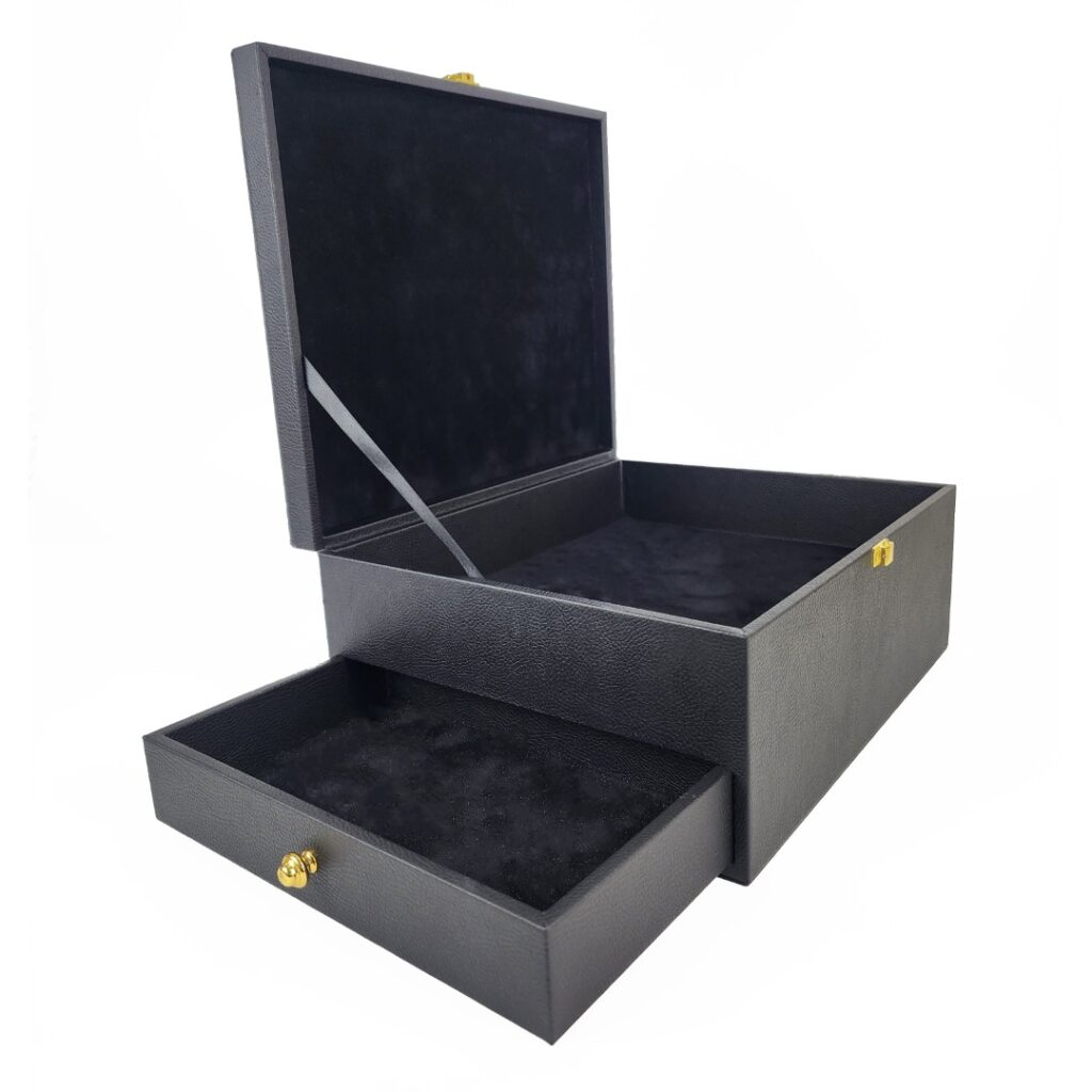 leather gift box-luxury leather gift box-customized gift boxes